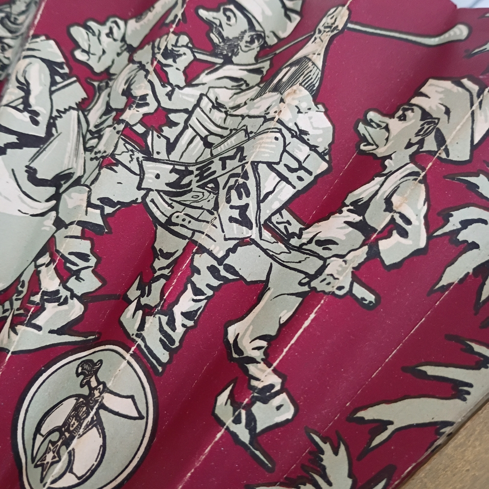 ANTIQUE SHRINERS Decorative Hand Fan - Picture 4 of 14